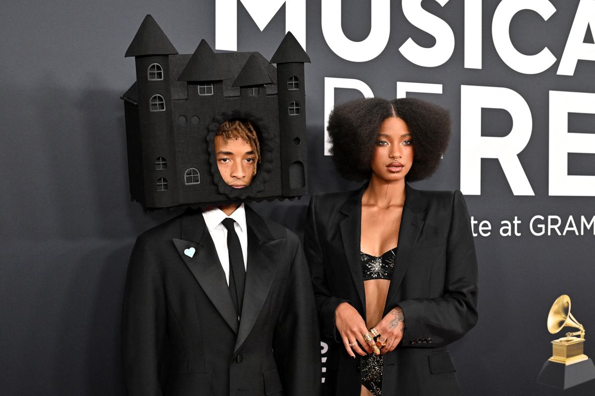 Jaden Smith and Willow Smith arrive for the 67th Annual Grammy Awards  