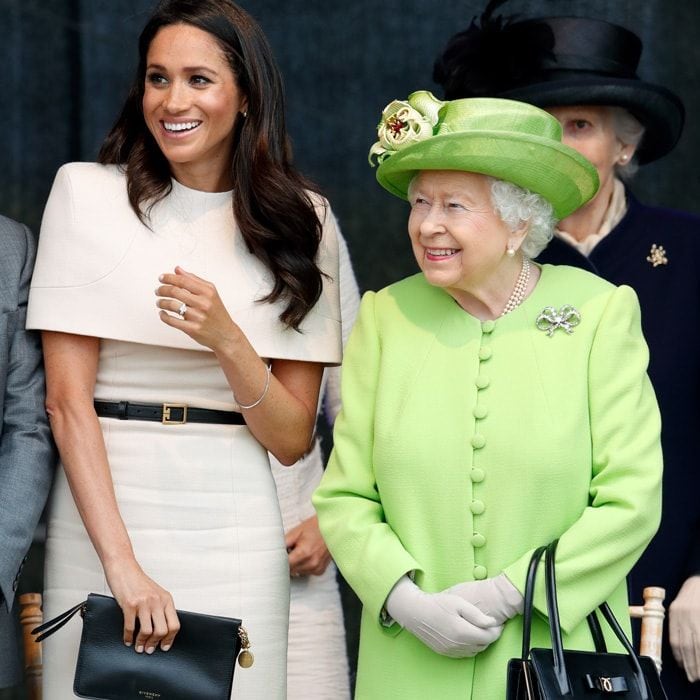 Meghan Markle and Queen Elizabeth 