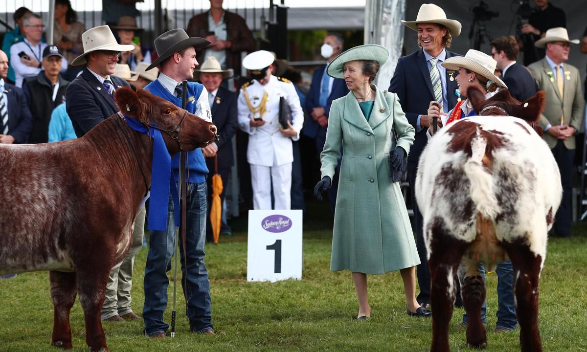 Princess Anne Visits Sydney