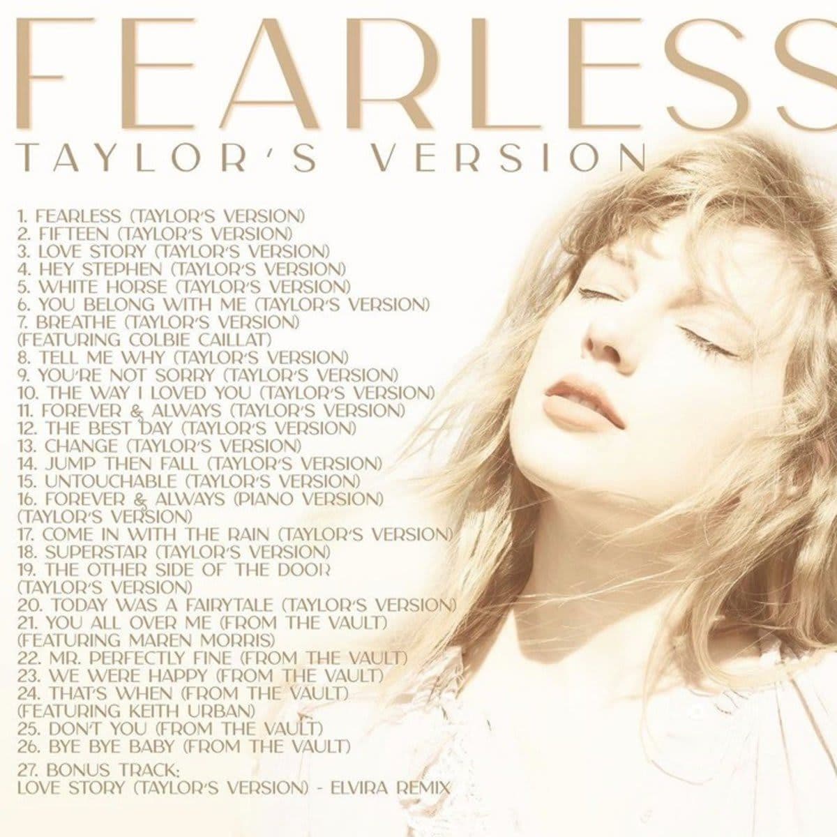 Taylor Swift's 'Fearless'