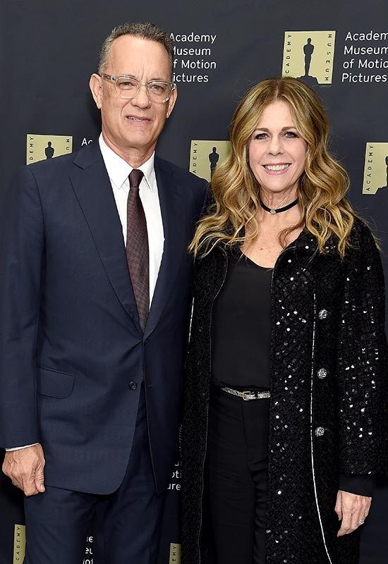 Tom Hanks and Rita Wilson costars