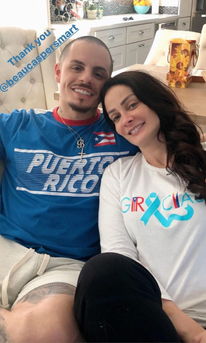 Jennifer Lopez's ex Casper Smart and Marc Anthony's ex Dayanara Torres