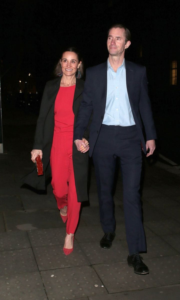 Pippa and James attended a performance of Cirque Du Soleil's LUZIA