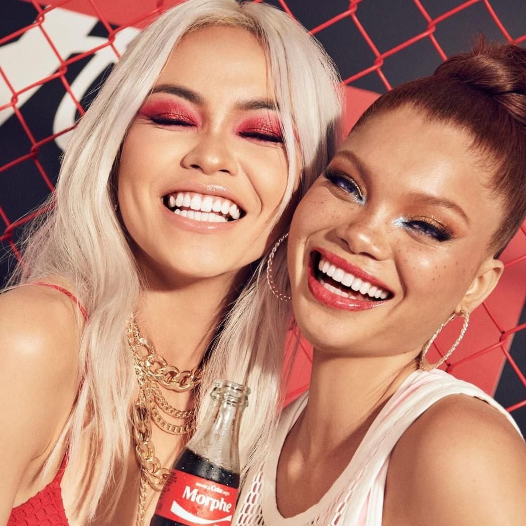 Coca Cola and Morphe collab