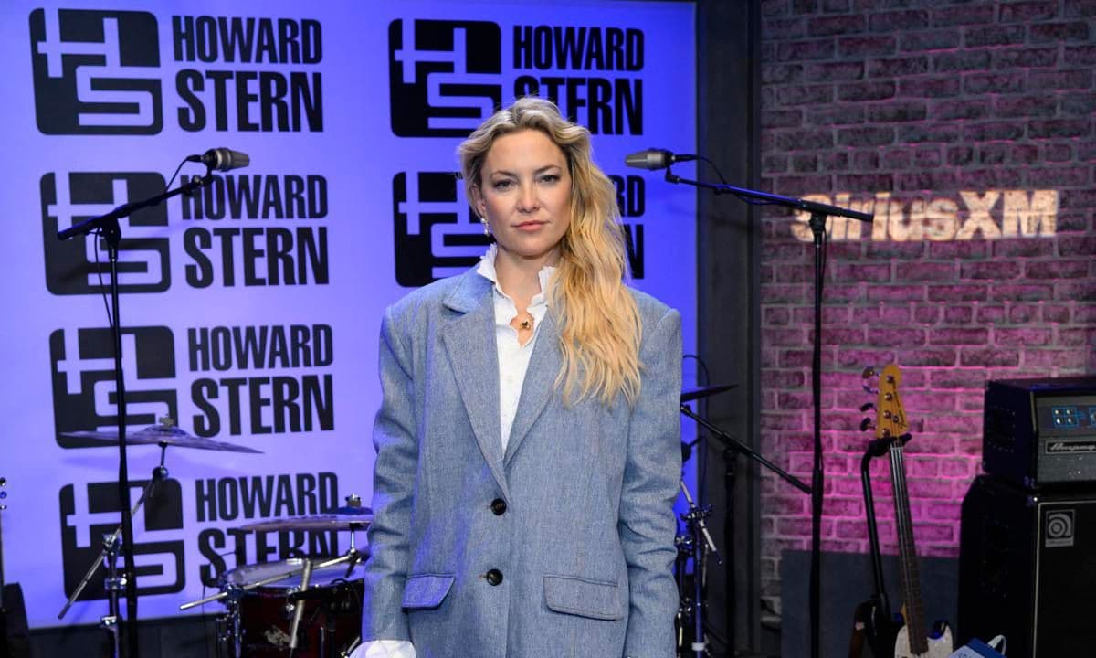 Kate Hudson Visits SiriusXM's 'The Howard Stern Show'