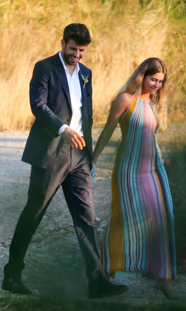 Gerard Piqué y Clara Chía