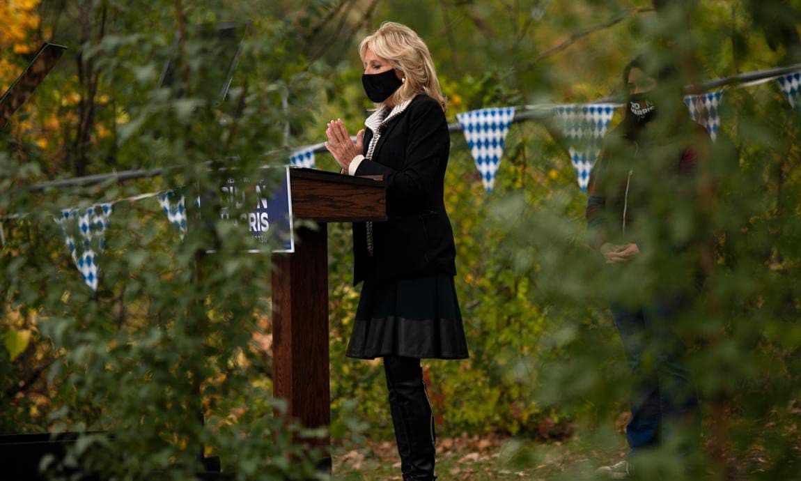 Jill Biden Campaigns In Minneapolis/St Paul For Joe Biden