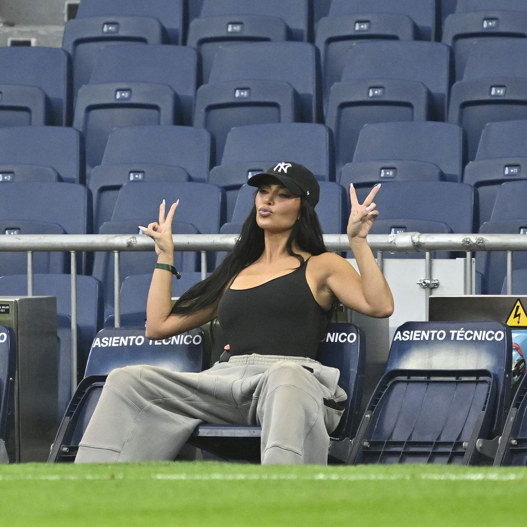 Kim Kardashian's son Saint West lives his dream, meets his idol Vinicius Jr. at Santiago Bernabéu