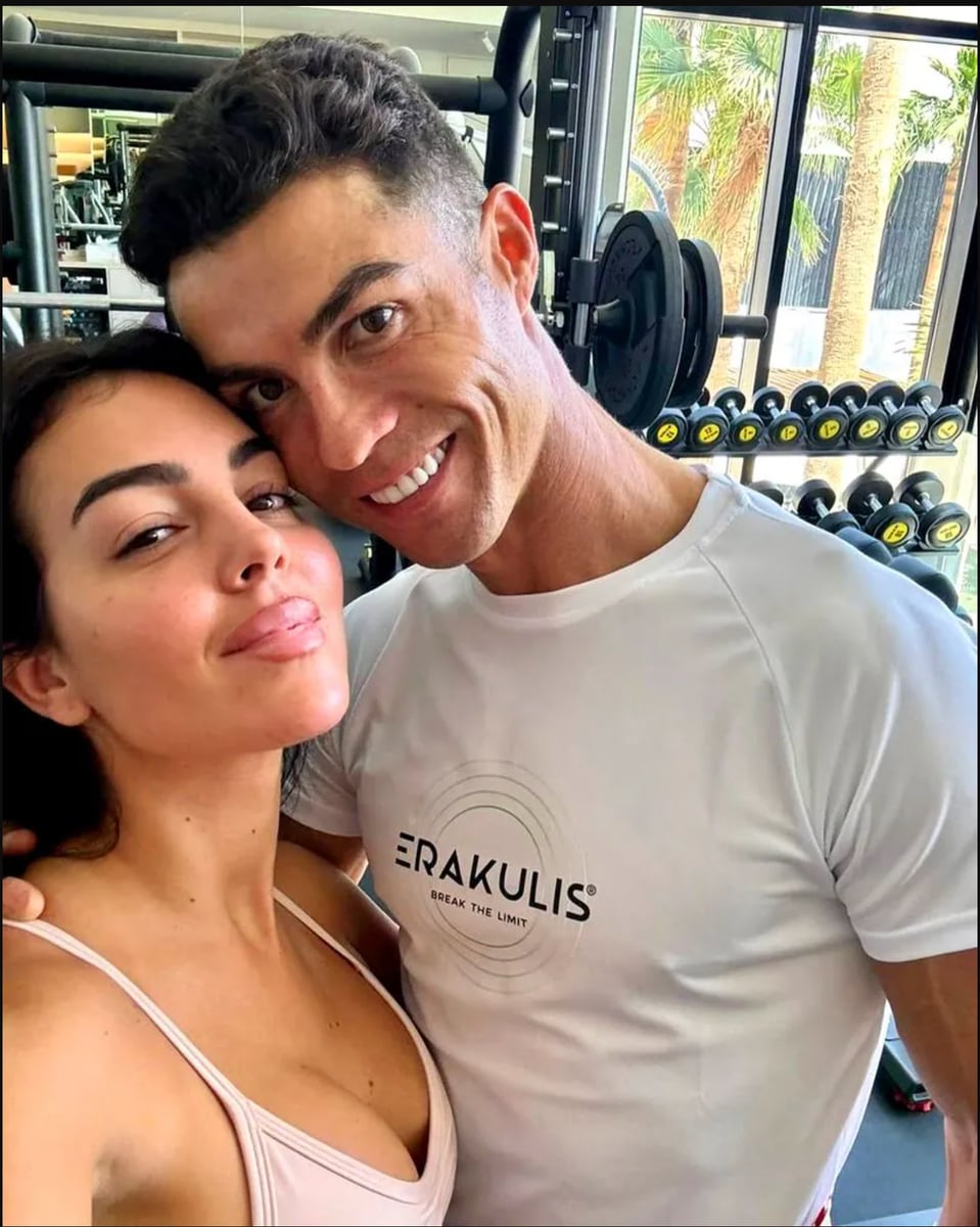 Ronaldo and Georgina