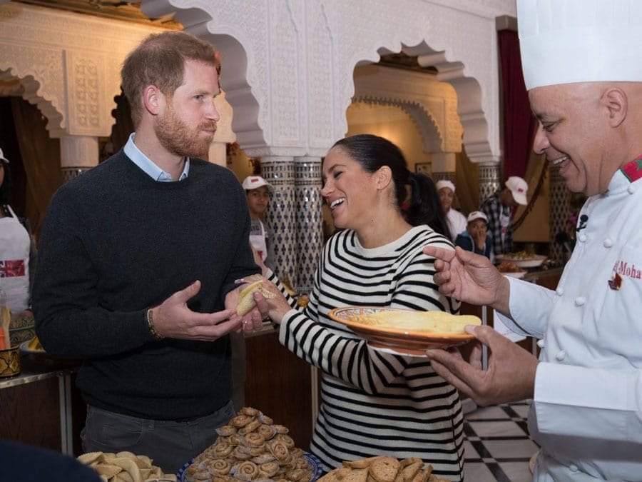 Meghan Markle and Prince Harry in Morocco