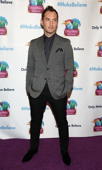 November 14: Jude Law struck a pose and gave his signature smolder on the carpet for the 2016 Only Make Believe gala in NYC.
Photo: Astrid Stawiarz/Getty Images