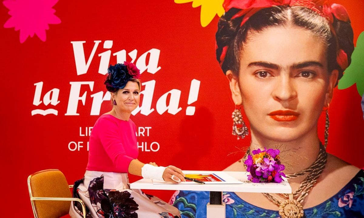 Queen Maxima Of The Netherlands Opens The Viva La Frida Exhibition In Assen