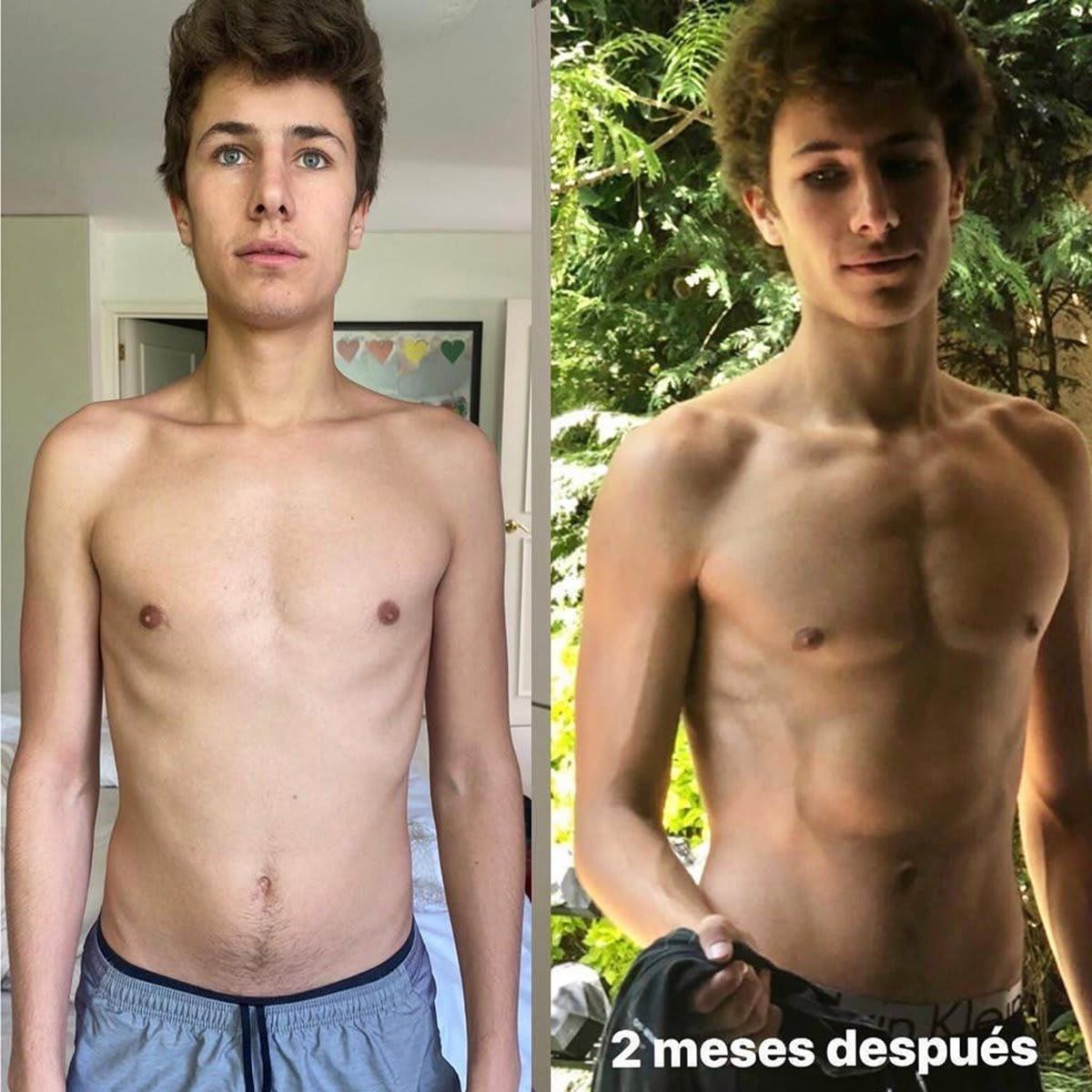 Juanpa Zurita body transformation