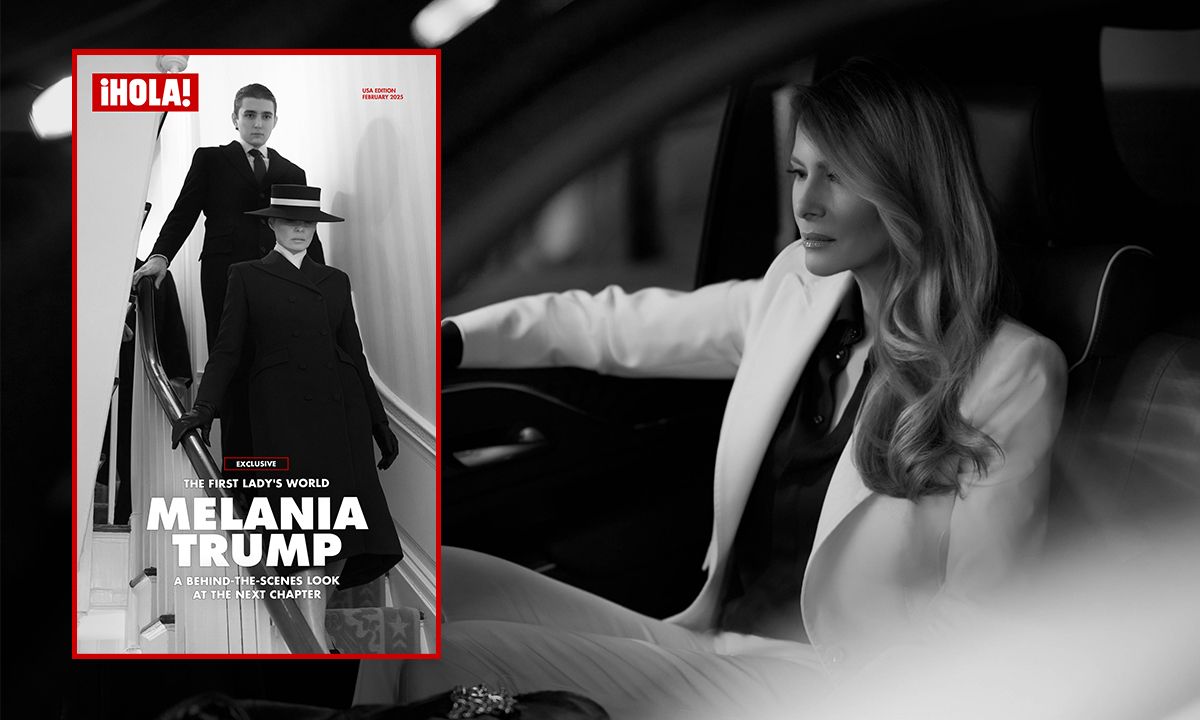 Inside Melania Trump's World: A Behind-the-Scenes Look at the First Lady  ¡HOLA! Digital Cover