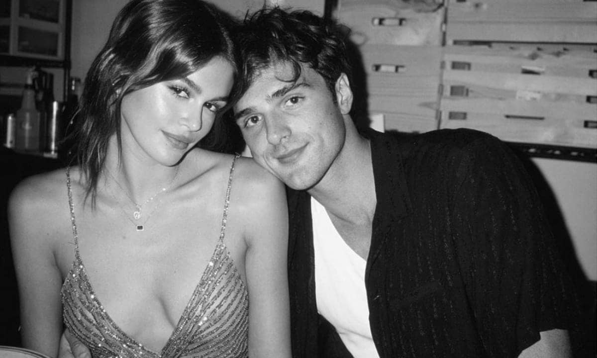 Kaia Gerber and Jacob Elordi as couple