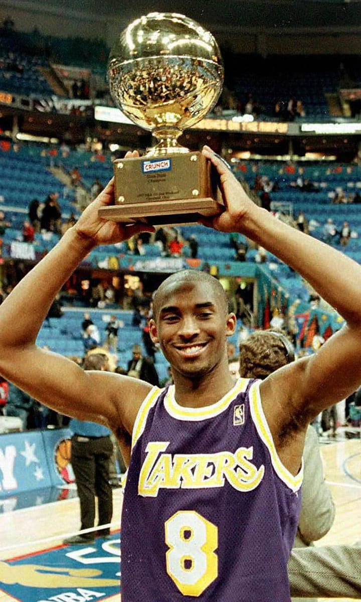 This 08 February, 1997, file photo shows Kobe Brya