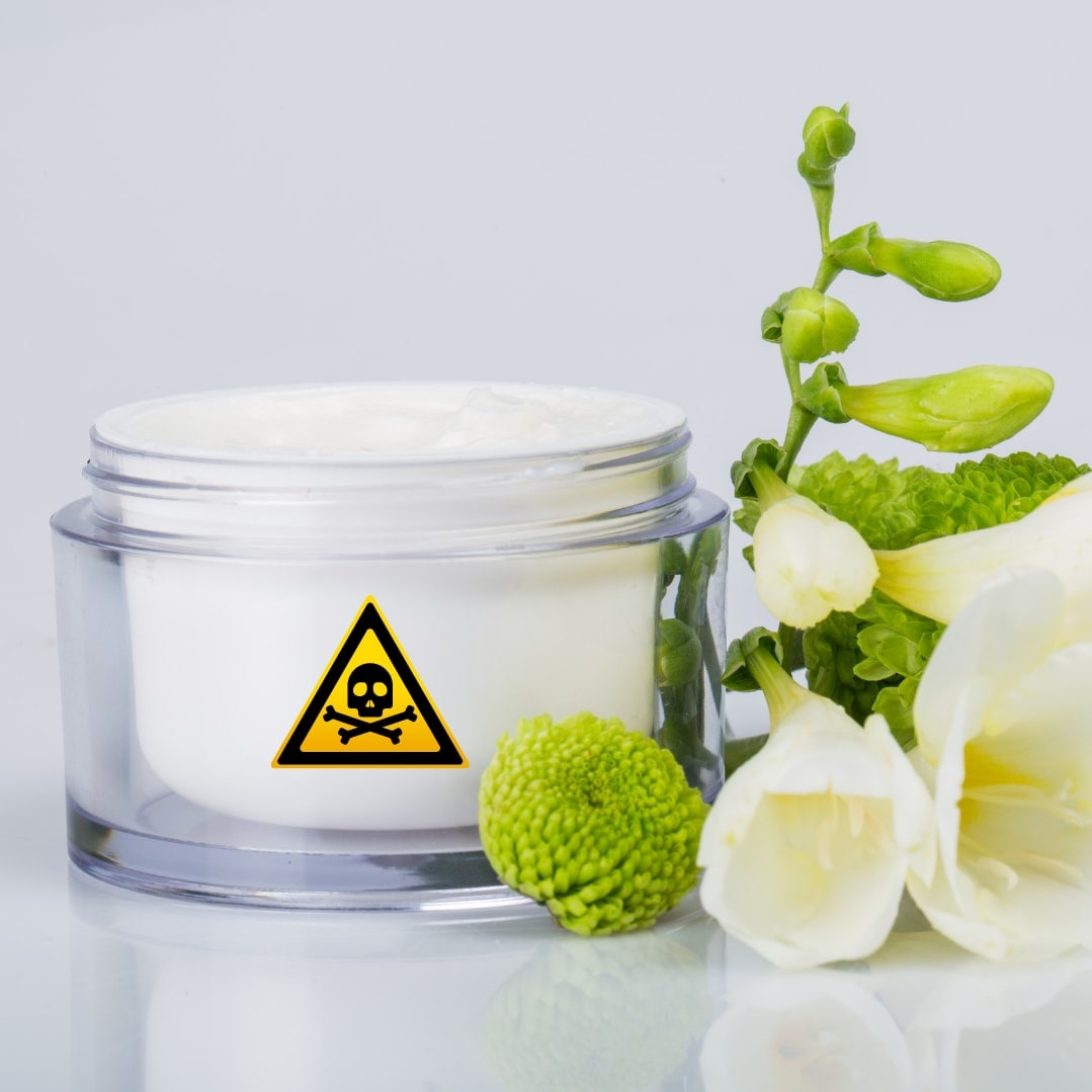 Face cream with toxic ingredients