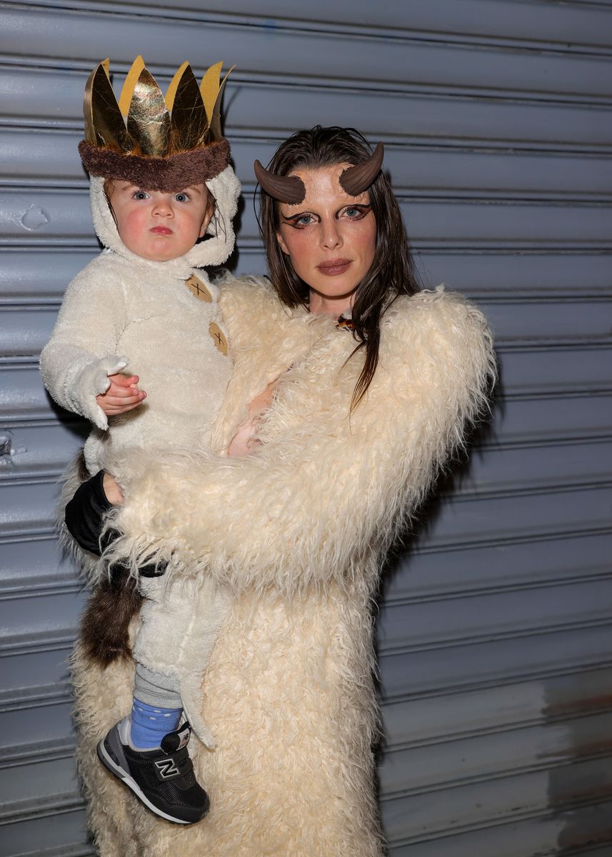 Valentino and Julia Fox on Halloween 2022