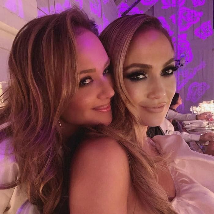 Leah Remini and JLo