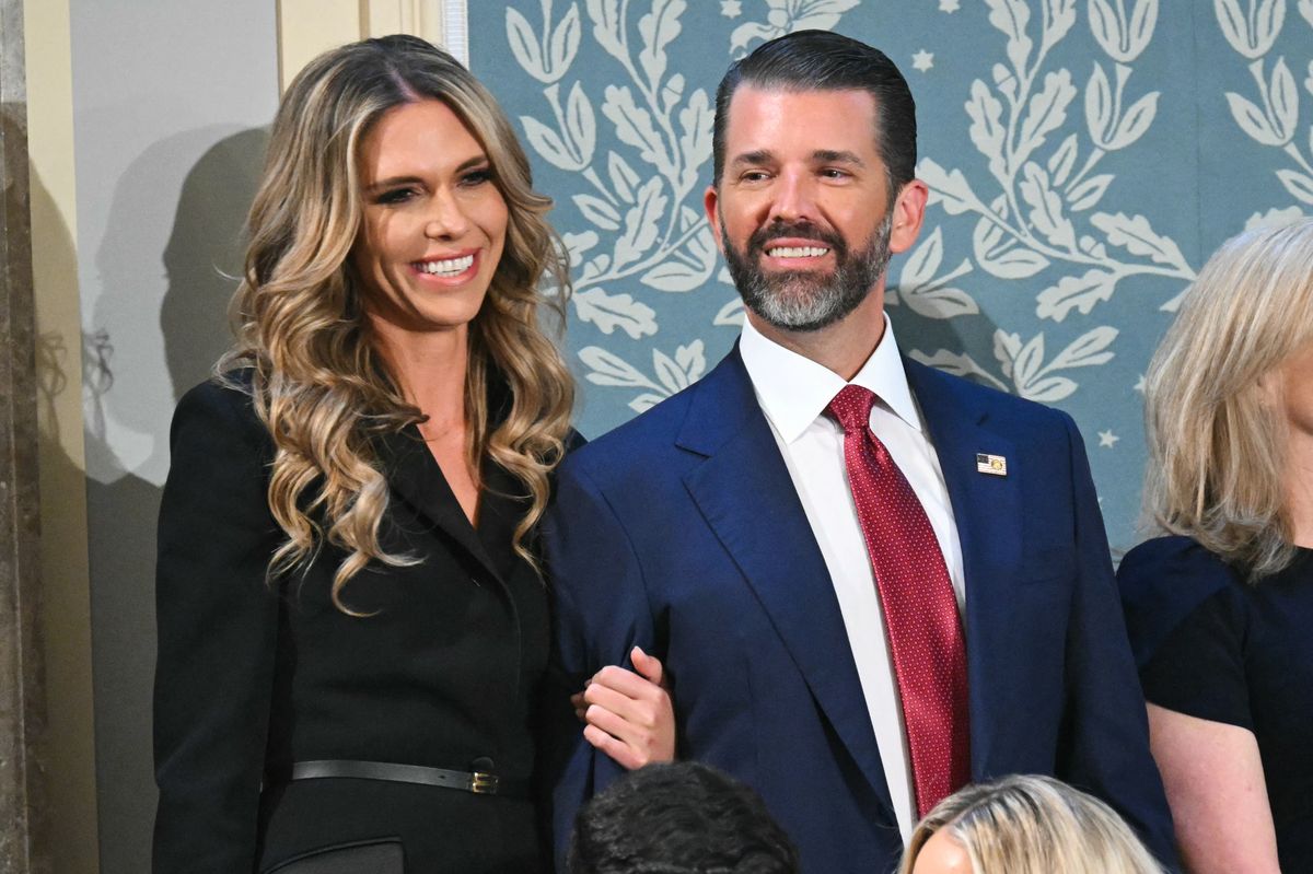 Donald Trump Jr. and Bettina Anderson make stylish appearance at star-studded gala