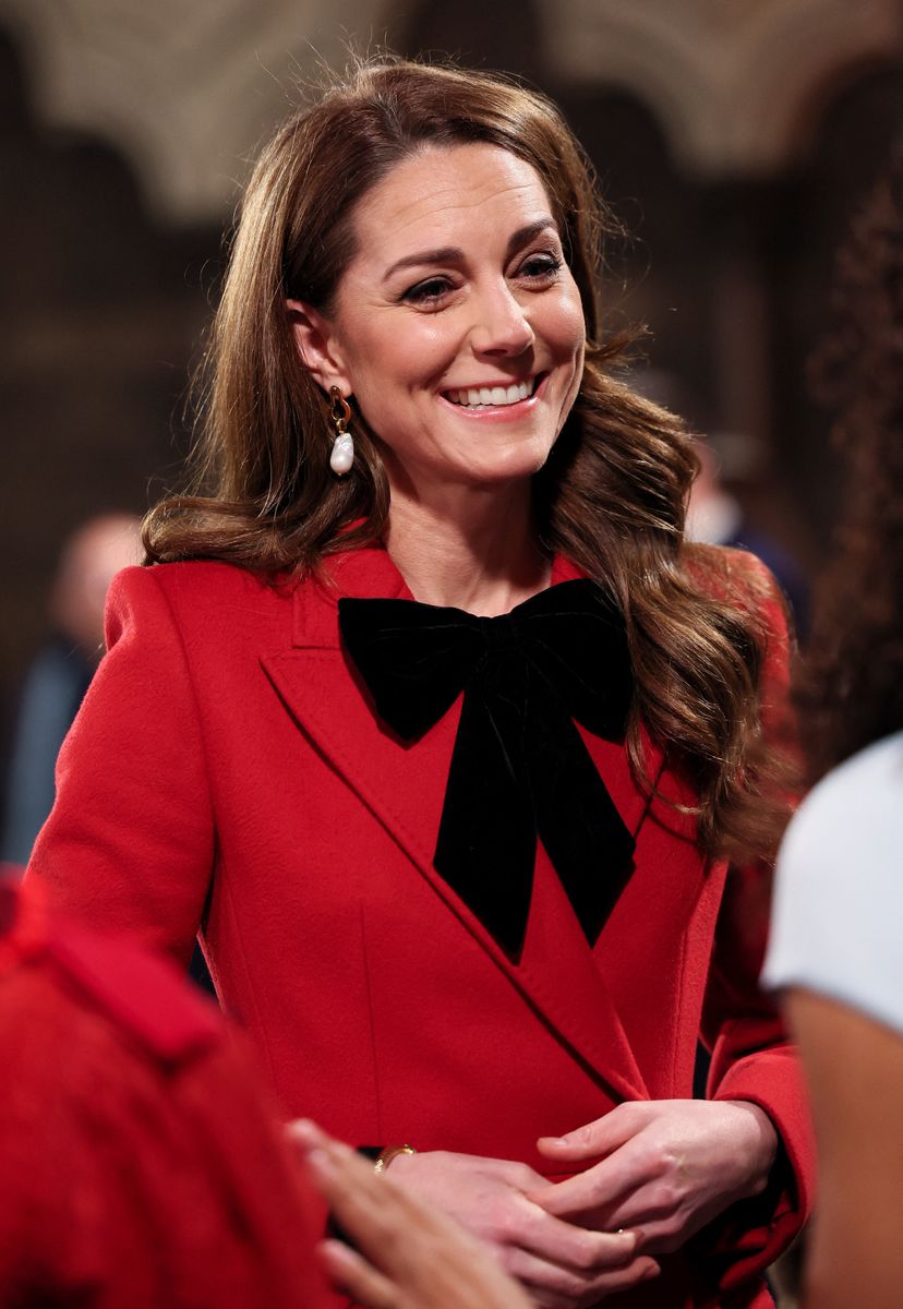 LONDON, ENGLAND - DECEMBER 06: Britain's Catherine, Princess of Wales attends the 'Together At Christmas' Carol Service at Westminster Abbey on December 06, 2024 in London, England. The Prince and Princess of Wales, along with other members of the Royal Family, attended the annual carol service. Led by The Princess and supported by The Royal Foundation, the event offered a chance to pause and reflect on the profound values of love, compassion, and the vital connections we shareâparticularly during life's most challenging moments. The service also highlighted remarkable individuals from across the UK who have demonstrated extraordinary kindness, empathy, and support within their communities.  (Photo by Isabel Infantes-WPA Pool/Getty Images)