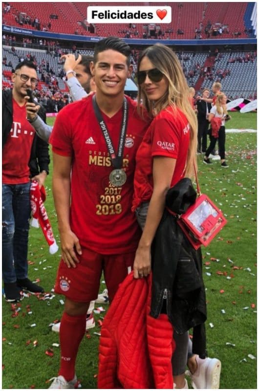 Shannon de Lima and James Rodriguez love story