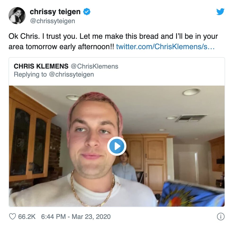 chrissy teigen banana bread