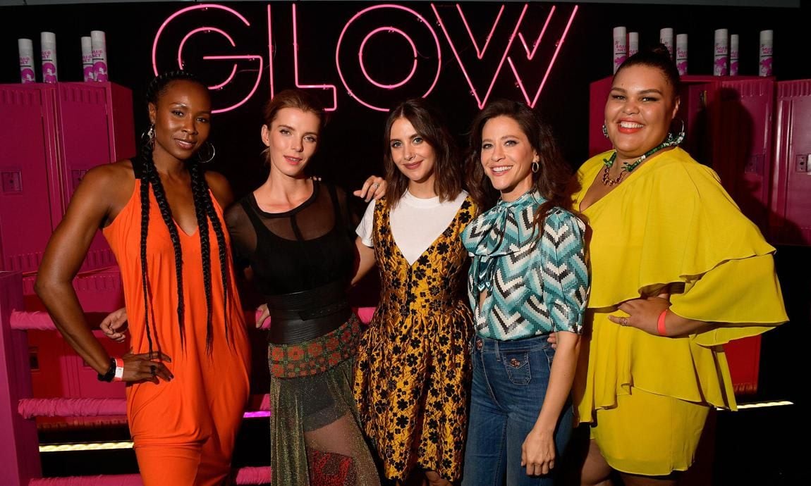 Netflix's "Glow" Celebrates Its 10 Emmy Nominations With Roller Skating Event