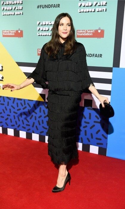 February 21: Liv Tyler shook things up in her ruffled dress by Stella McCartney during the Naked Heart Foundation's Fabulous Fund Fair in London.
Photo: Dave Benett/Getty Images for The Naked Heart Foundation