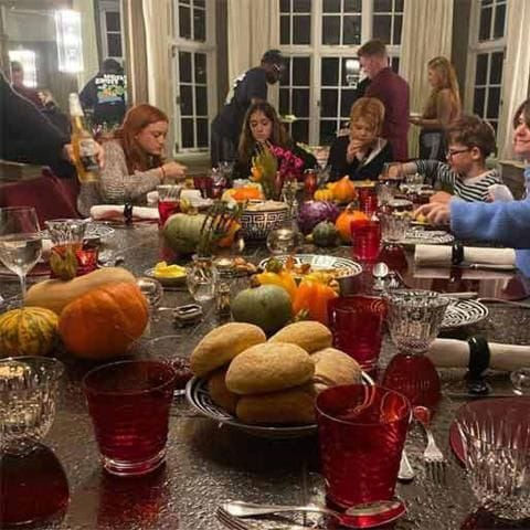 Salma Hayek's daughter Valentina Paloma Thanksgiving