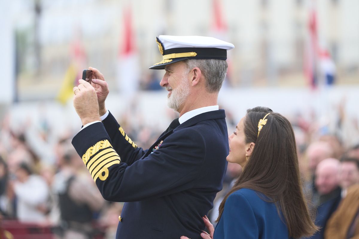 Crown Princess Leonor embarks on the Ship Juan Sebastian De Elcano, Cadiz, Spain - 11 Jan 2025