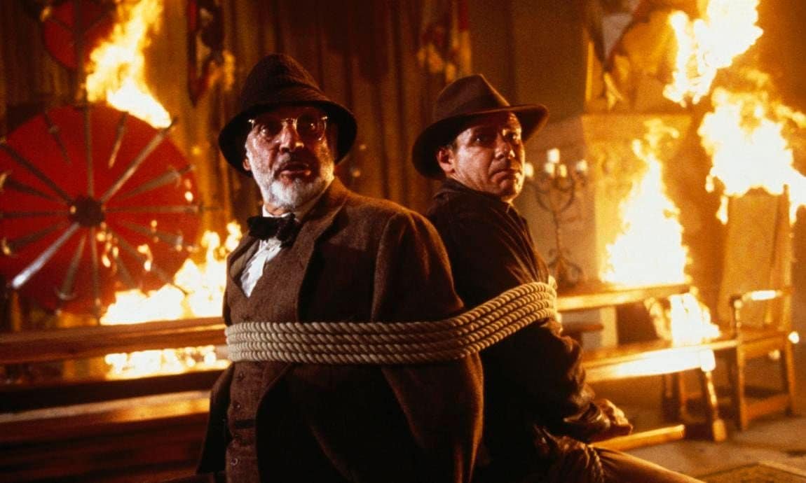 On the Set of Indiana Jones and the Last Crusade