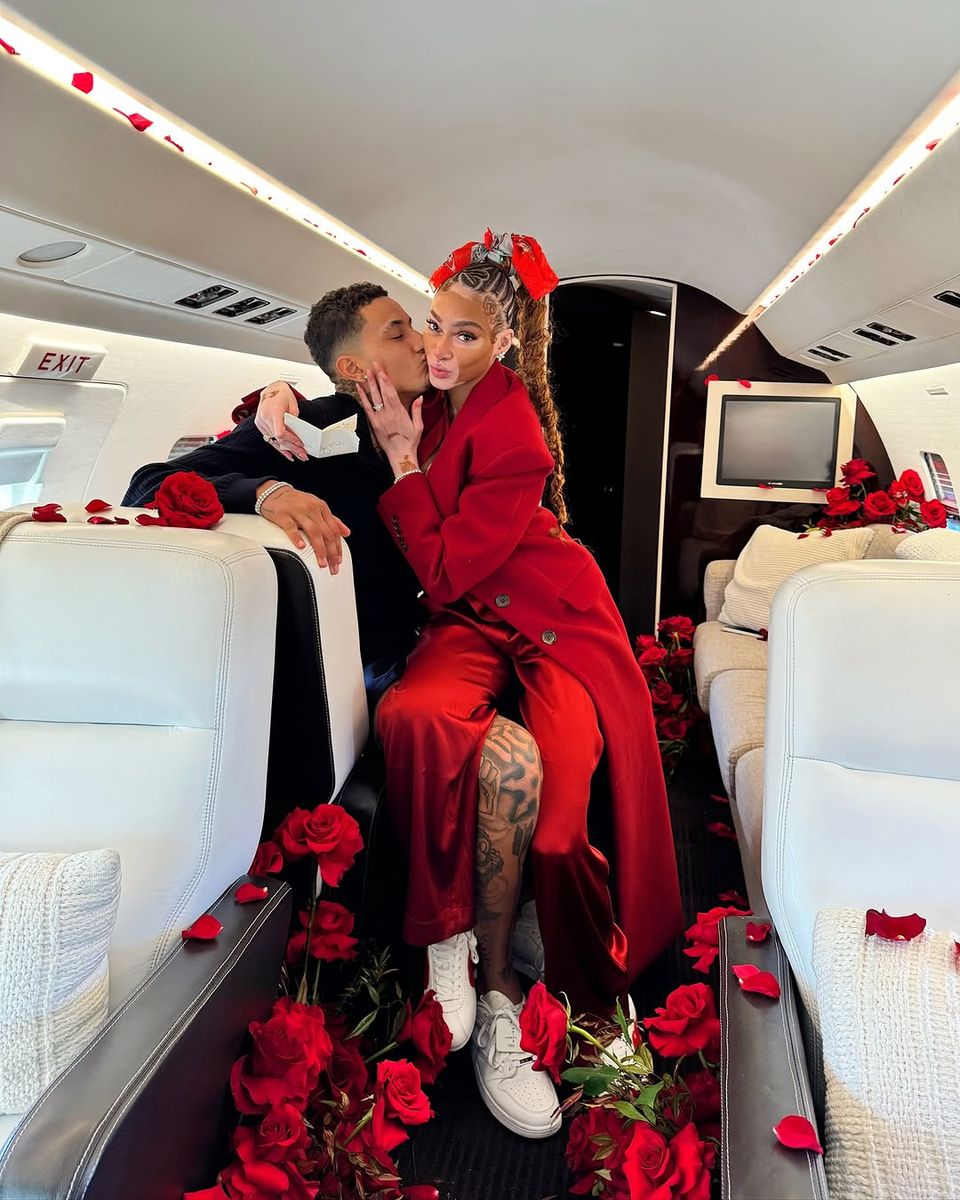 Winnie Harlow is engaged to basketball star Kyle Kuzma