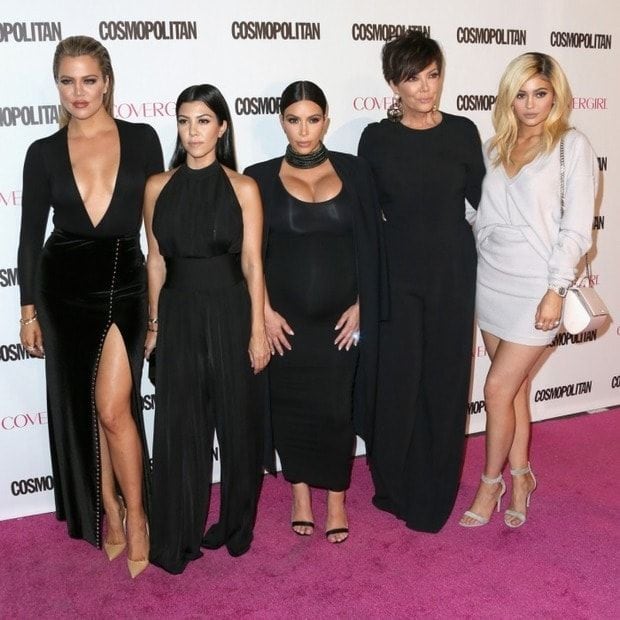 The Kardashian family donates $500,000 to the Harvey relief fund.
Photo: Getty Images