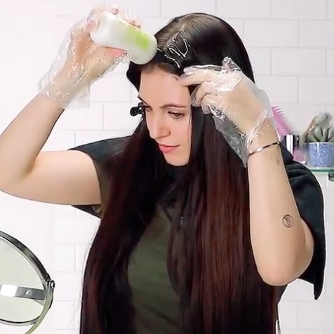 how to apply hair dye at home