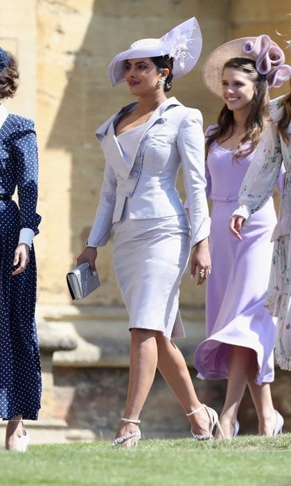 Priyanka Chopra attended Meghan Markles royal wedding