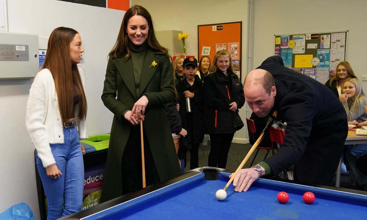 The Duke and Duchess of Cambridge Visit Wales