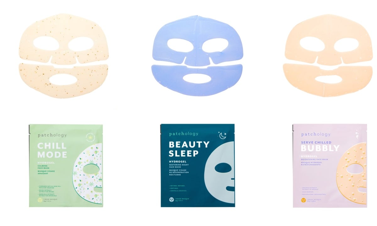 Patchology's hydrogel masks