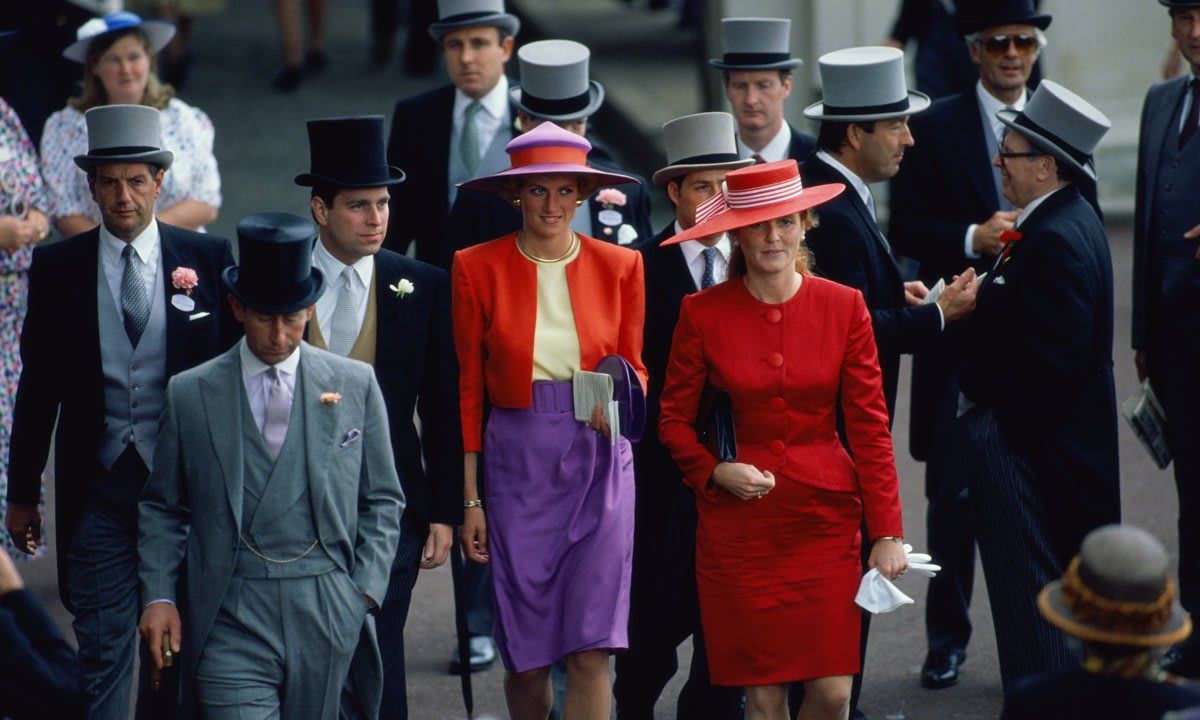 Royal Ascot 1990 Princess Diana 