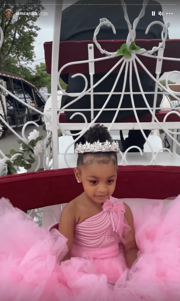 Cardi B celebrates Kulture’s 3rd birthday with a fairytale themed party