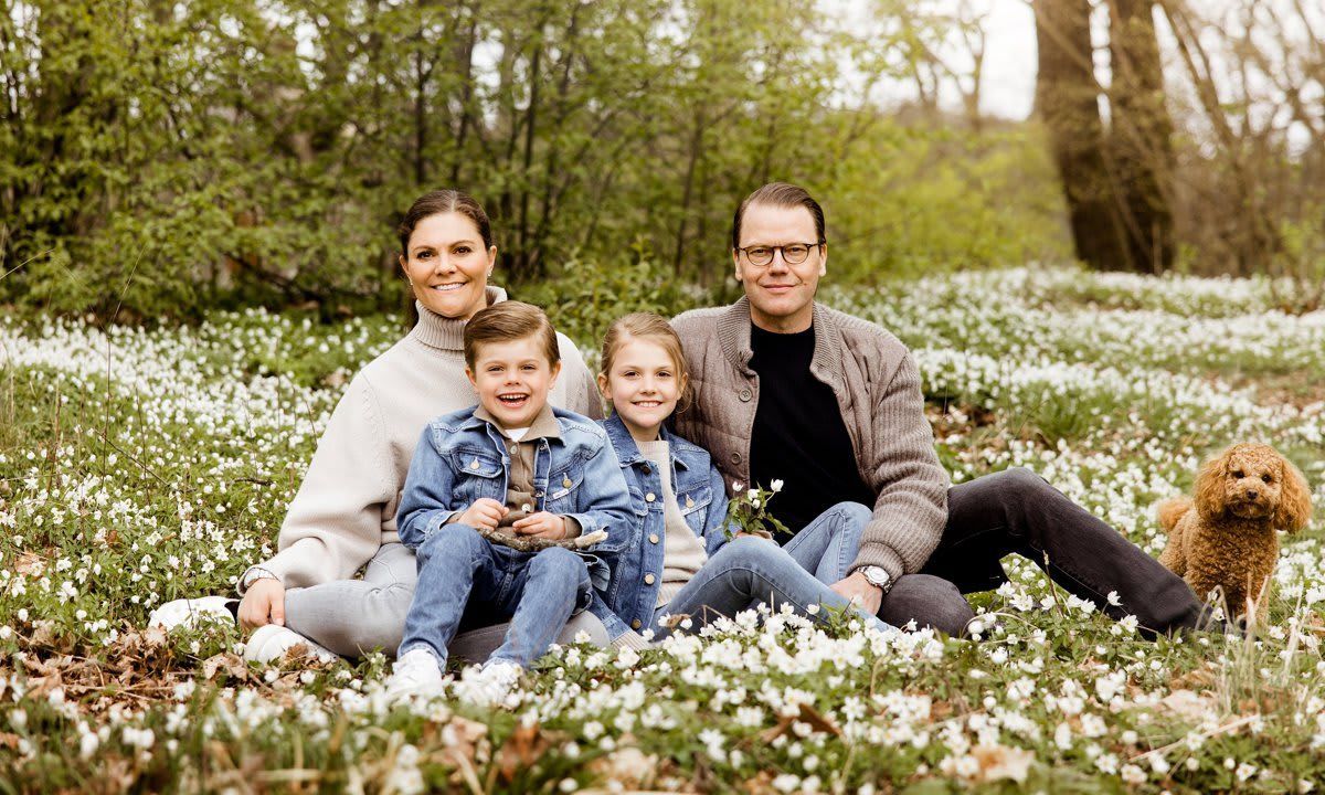 Crown Princess Victoria took the new photo of her daughter Princess Estelle and son Prince Oscar