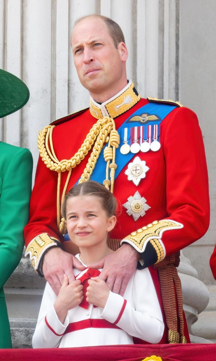 The day before Father's Day, Princess Charlotte shared a sweet moment with her dad, Prince William, on the balcony of Buckingham Palace.