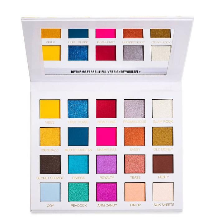Scott Barnes colorful Eyeshadow palette