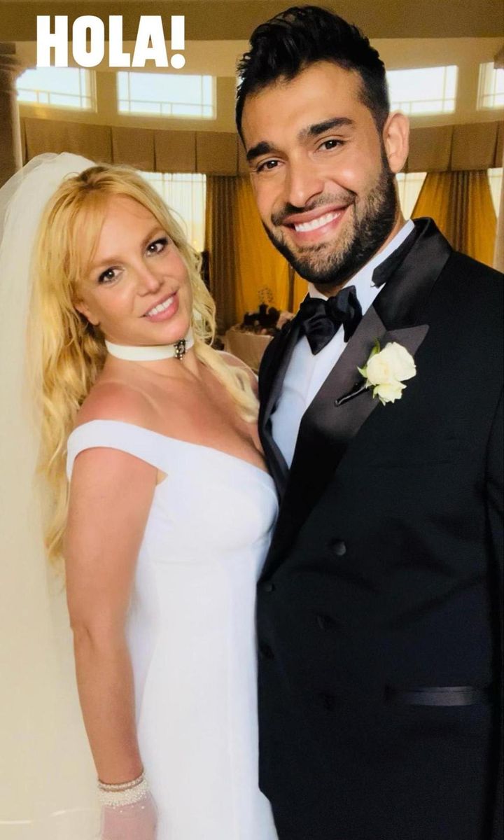 Britney Spears and Sam Asghari's wedding