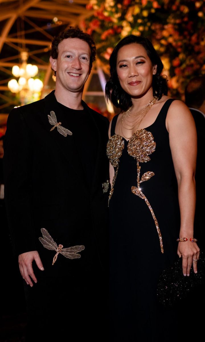 Mark Zuckerberg and Priscilla Chan