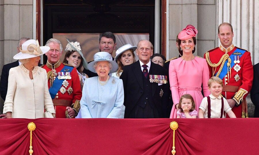 A COLORFUL CELEBRATION
Kate and Princess Charlotte were pretty in pink as they joined the rest of the family at Buckingham Palace for the Queen's birthday parade, Trooping the Colour. It was a bittersweet day for Her Majesty. "Today is traditionally a day of celebration. This year, however, it is difficult to escape a very sombre national mood," she said, referring to the Manchester attacks and Grenfell Tower fire.
Photo: Getty Images