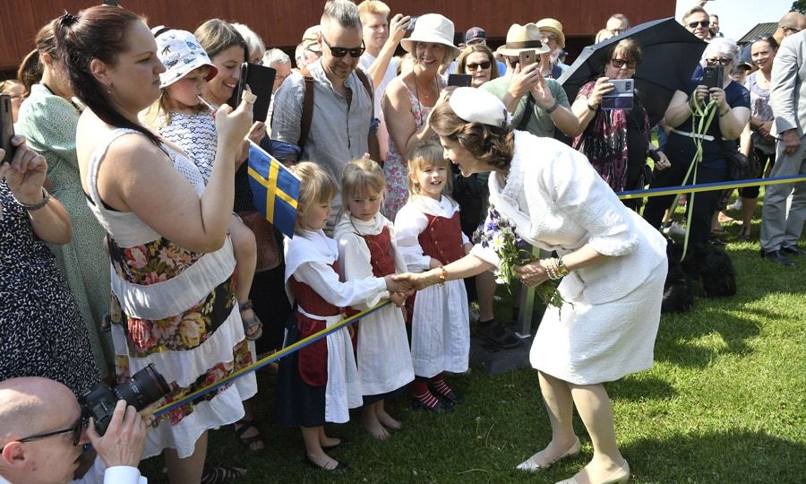 Queen Silvia celebrates Sweden's National Day