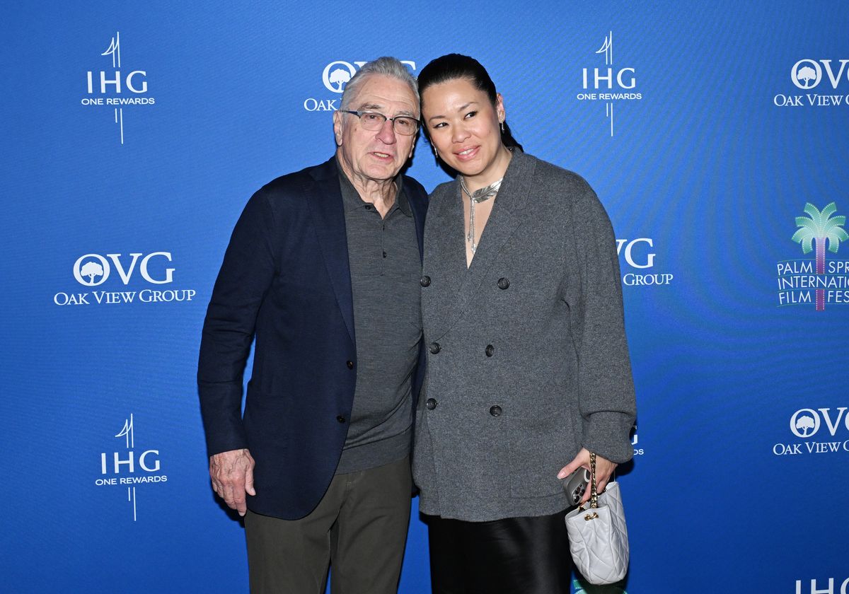 Robert De Niro and his romantic partner Tiffany Chen 