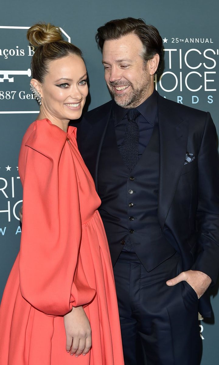 Olivia Wilde and Jason Sudeikis at the 25th Annual Critics' Choice Awards   Arrivals