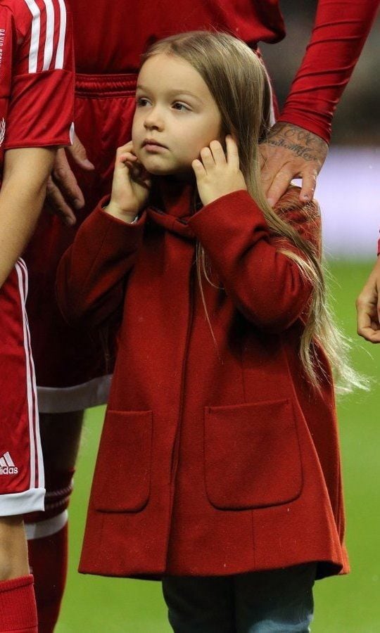 Through the collection, she said, "You really get a sense of the relationship between Harper and me." Here, the little girl in 2015.
Photo: Getty Images